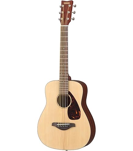 Yamaha JR2S 3/4 Size Solid Top Guitar with Gig Bag, Natural
